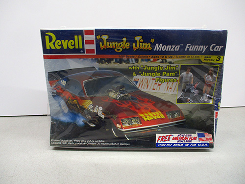 image of Revell Jungle Jim Monza Funny Car Model Kit