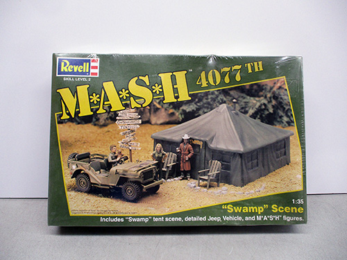 image of Revell M*A*S*H 4077th 1:35 Swamp Scene Model Kit