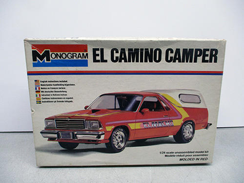 image of Monogram El Camino Camper Model Kit - 1/24 Scale