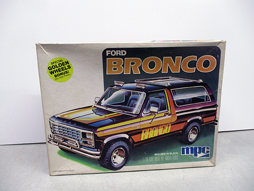 image of MPC Ford Bronco Plastic Model Kit in Original Box