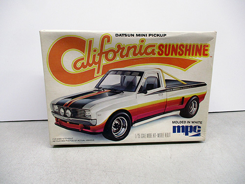 image of MPC California Sunshine Datsun Mini Pickup Model Kit