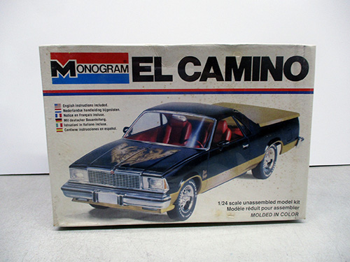 image of Monogram El Camino 1/24 Scale Model Kit