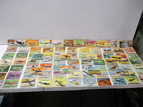 image of 1950's Topps Airplane Trading Cards