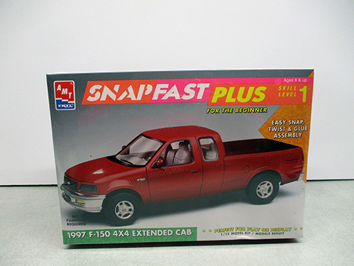 image of AMT 1997 F-150 4x4 Extended Cab Model Kit
