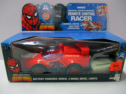 image of Buddy L Marvel Super Heroes Spider Racer Toy