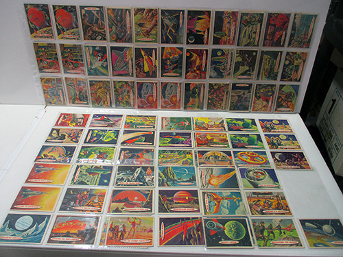 image of 1950's Topps Sci-Fi Trading Card Collection
