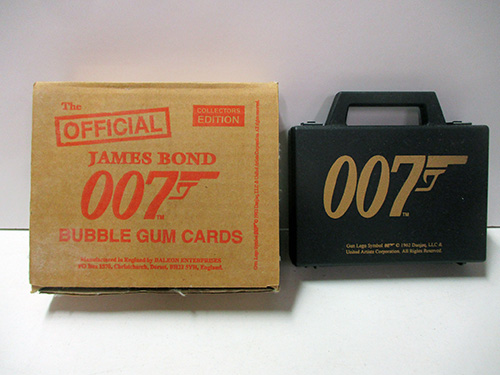 image of James Bond 007 Bubble Gum Cards Collector Edition Set
