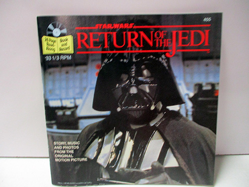 image of Star Wars Return of the Jedi Vinyl Record with Storybook
