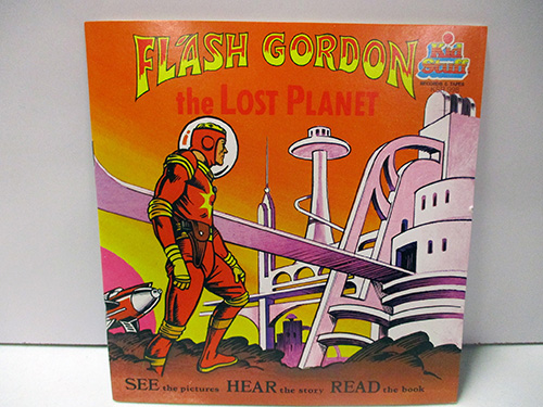 image of Flash Gordon 'The Lost Planet' Read-Along Book and Record