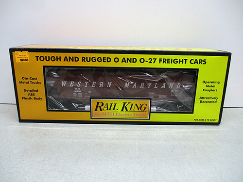 image of Rail King Western Maryland Freight Car in Original Box