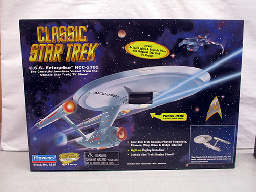 image of Playmates Classic Star Trek U.S.S. Enterprise NCC-1701
