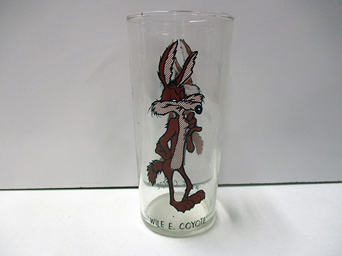 image of Looney Tunes Wile E. Coyote Glass Tumbler