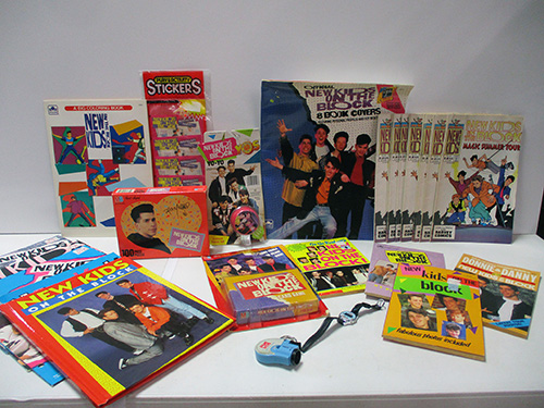 image of New Kids on The Block Memorabilia Collection