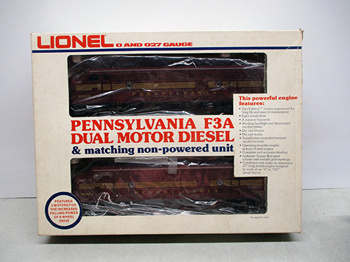 image of Lionel Pennsylvania F3A Dual Motor Diesel Train Set