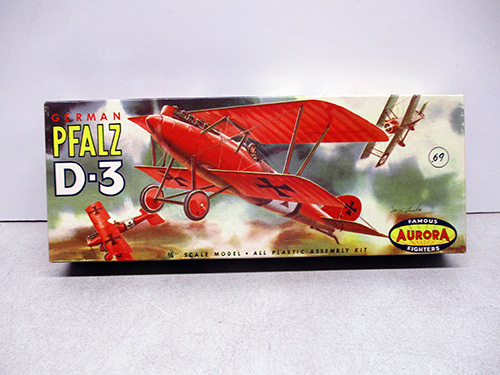 image of Aurora German Pfalz D-3 Model Kit