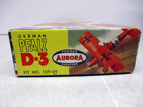 image of Aurora German Pfalz D-3 Model Kit No. 109-69