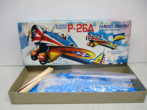 image of Boeing P-26A Famous Fighters Model Kit