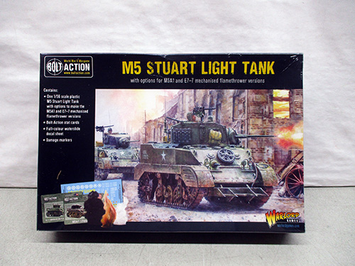 image of Bolt Action M5 Stuart Tank Model Kit