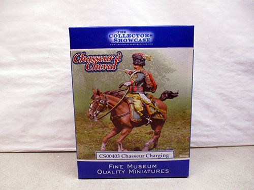 image of Collector's Showcase Chasseur Charging Miniature