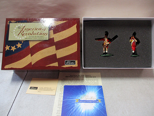 image of Britain The America's Revolution Military Miniatures Set