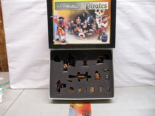 image of Complete Aaarghh! Pirates Playset with Original Box