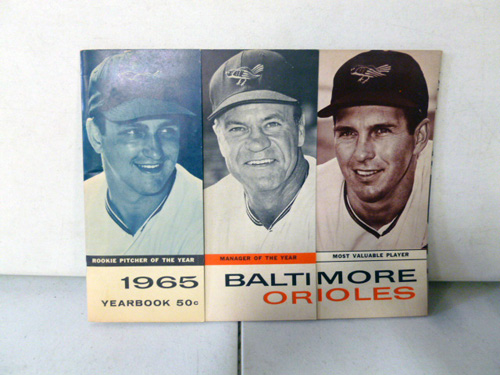 vintage baltimore orioles yearbook collection image 2